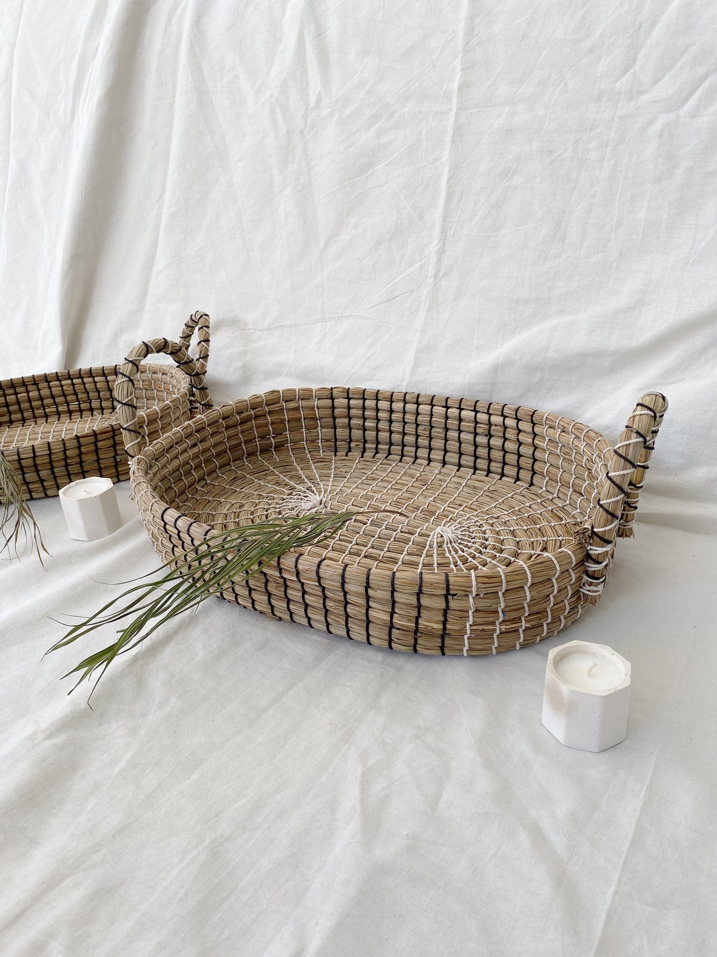 Set of 2 Mana Mendong Tray