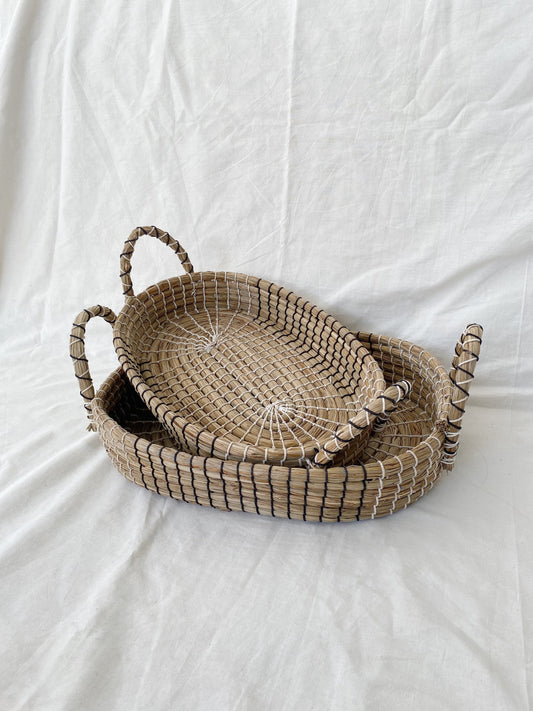 Set of 2 Mana Mendong Tray