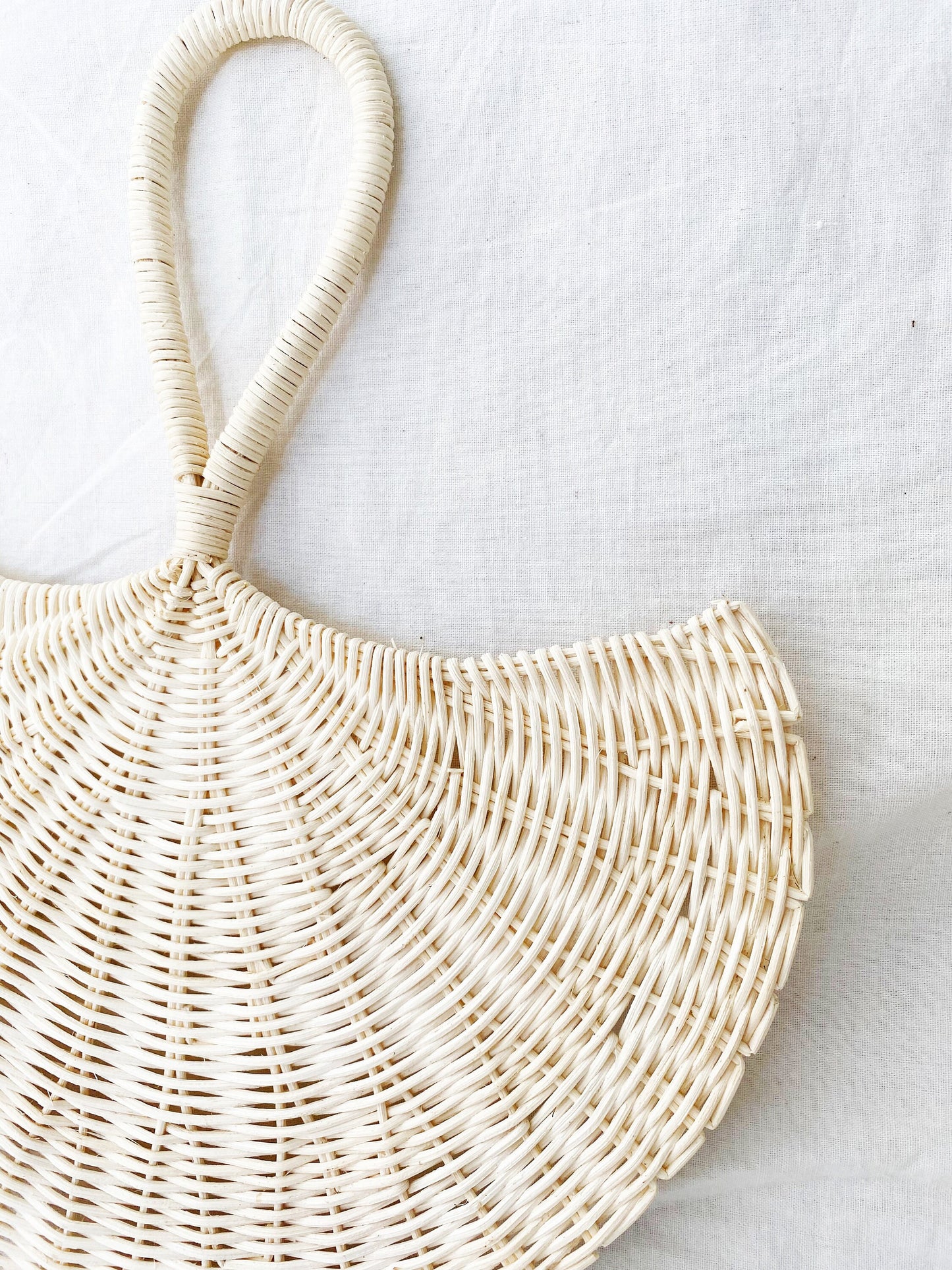 Fan Wicker Rattan Decoration