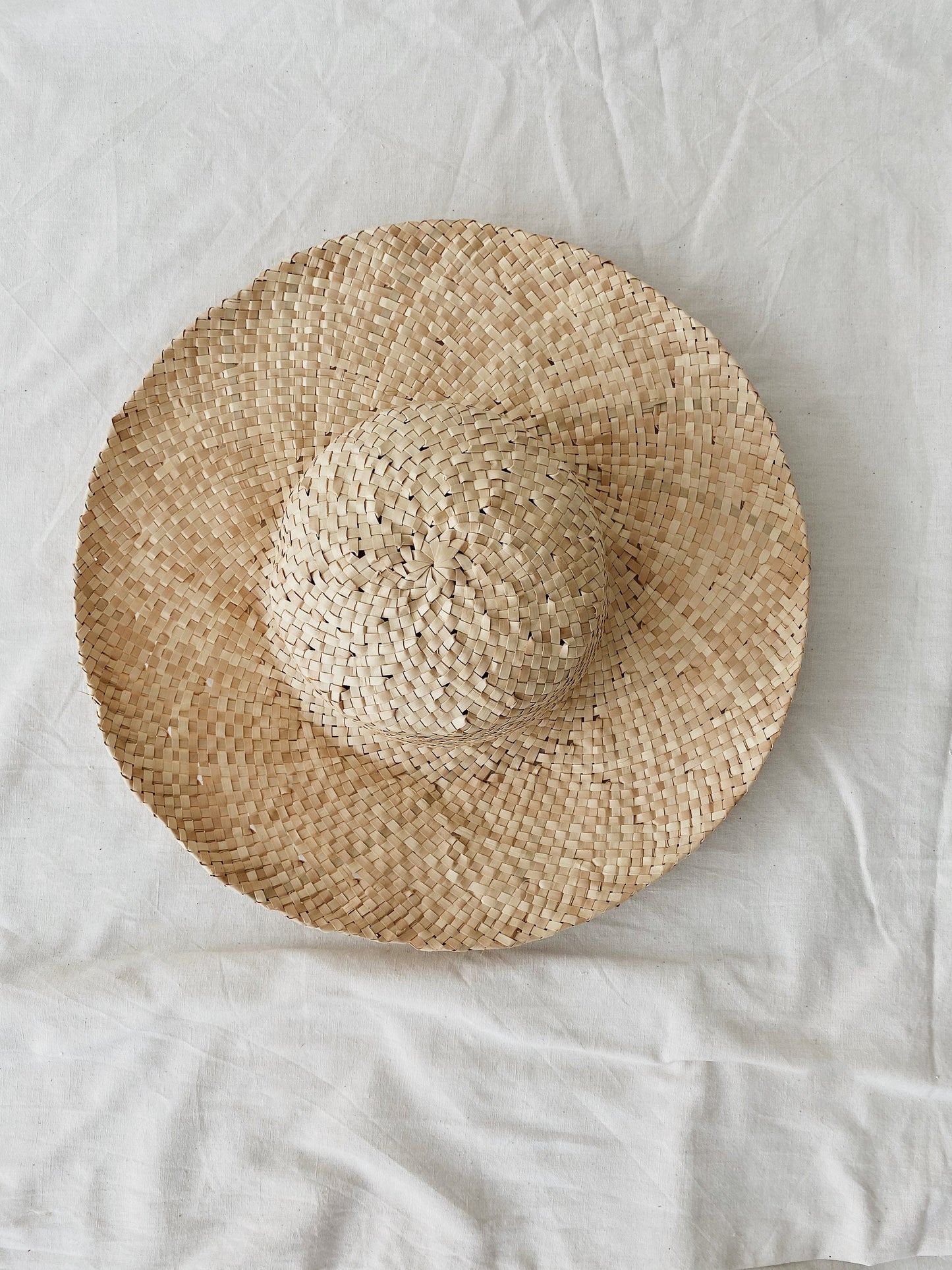 Set of 2 Wicker Hat