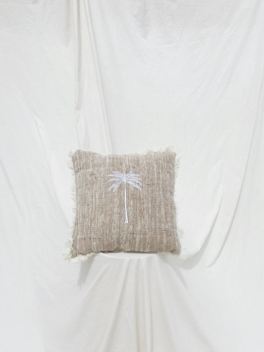 Palm Beige Cushion Cover