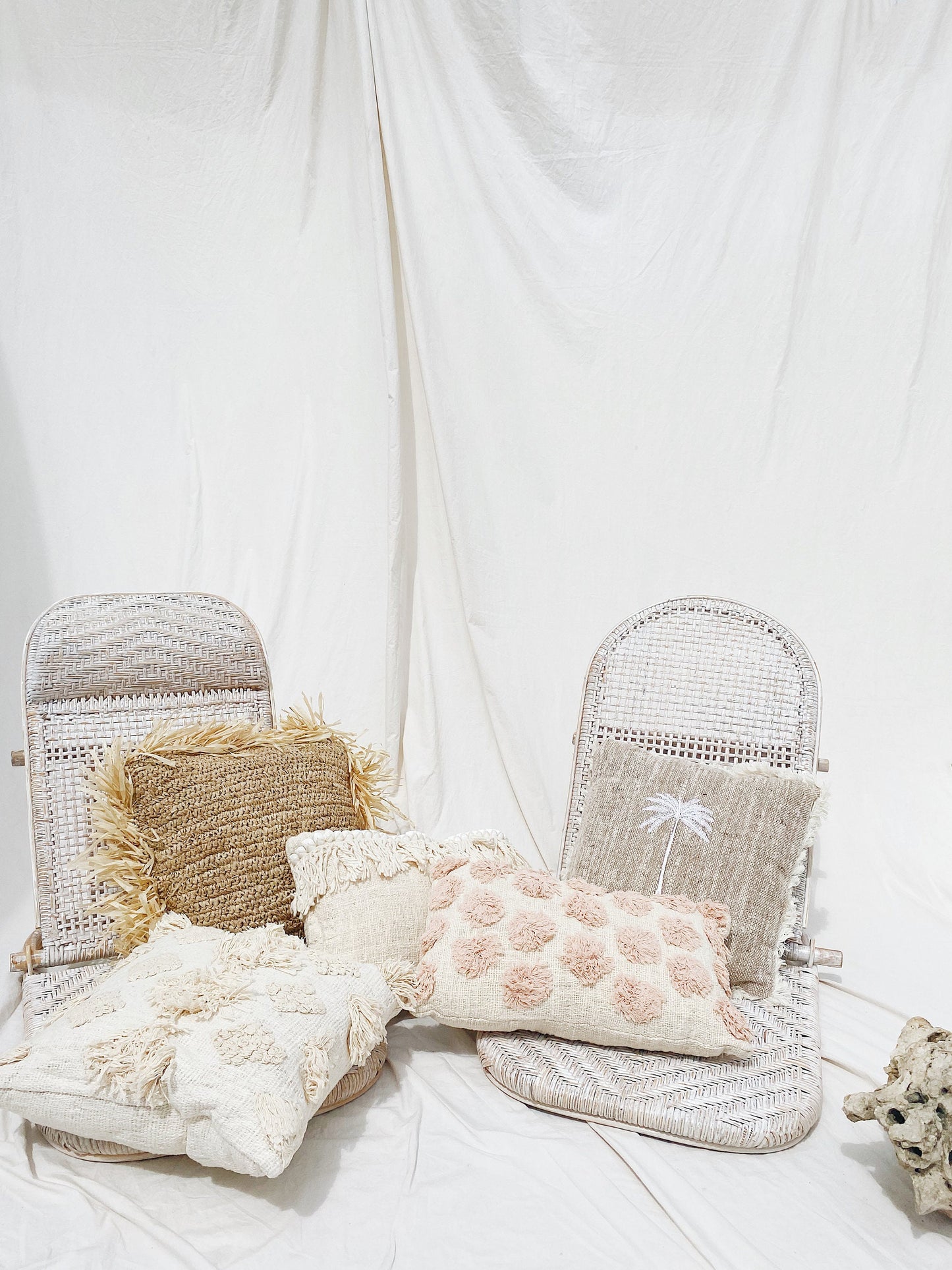 Raffia Cushion Pillow