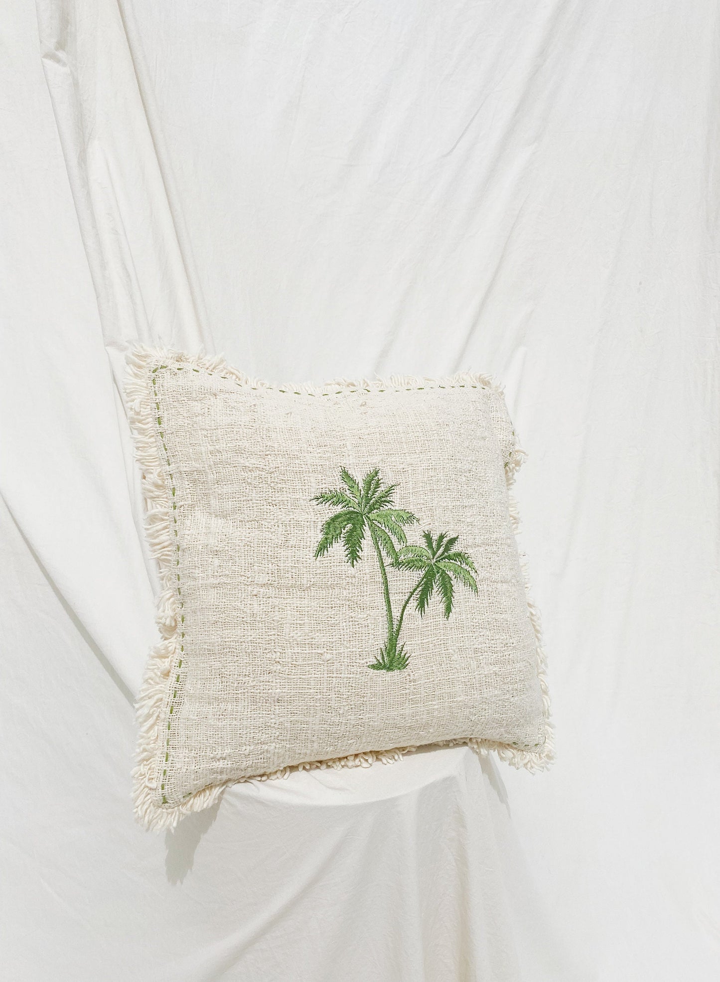 Tropical Palm Cushion Cover