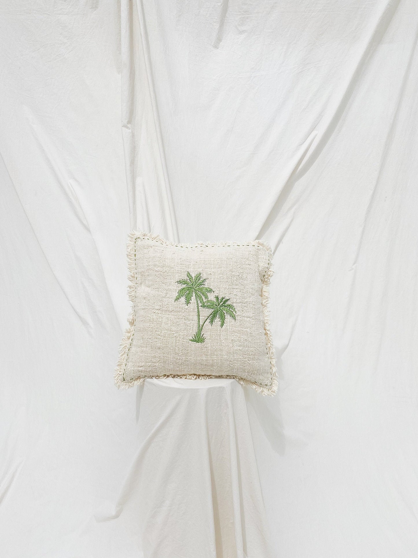 Tropical Palm Cushion Cover