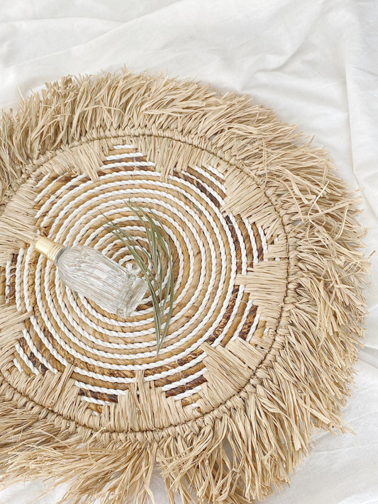 Twist Natural Fringe Wall Decor