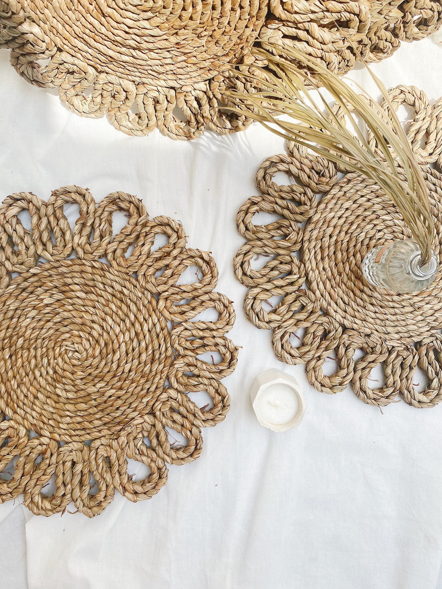 Flower Seagrass Placemats