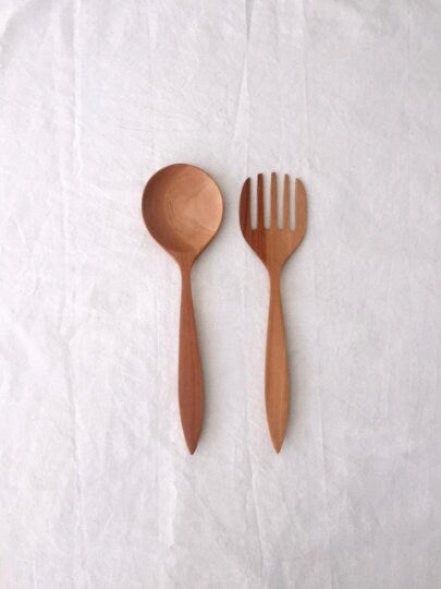 Wooden Salad Servers