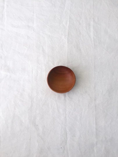 Small wooden bowl
