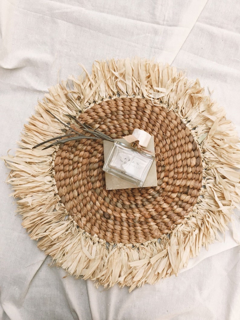 Set of 10 Boho Wall Basket