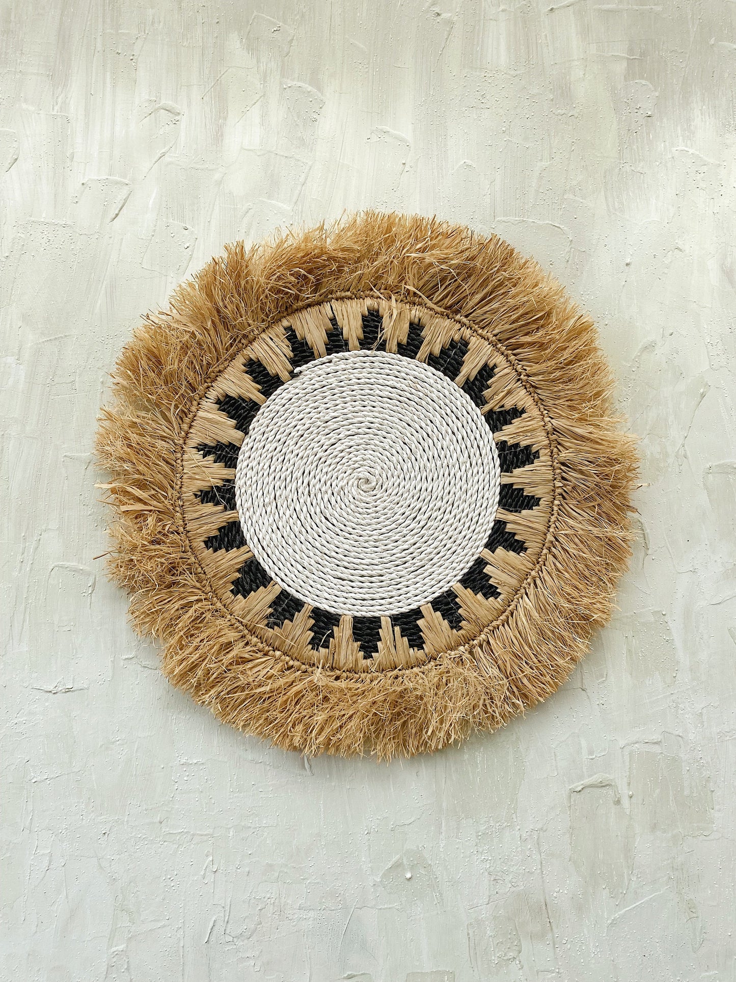 Kala Natural Fringe Decor