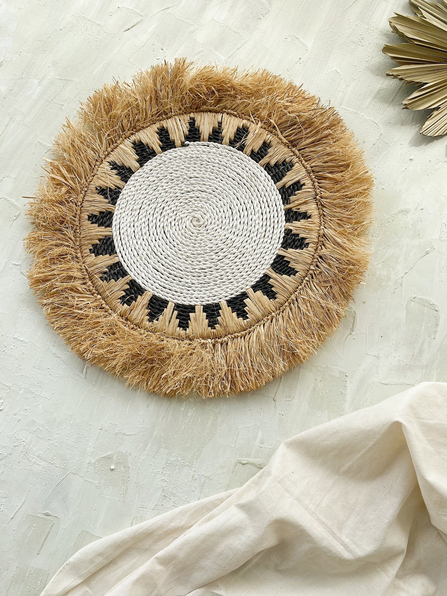 Kala Natural Fringe Decor