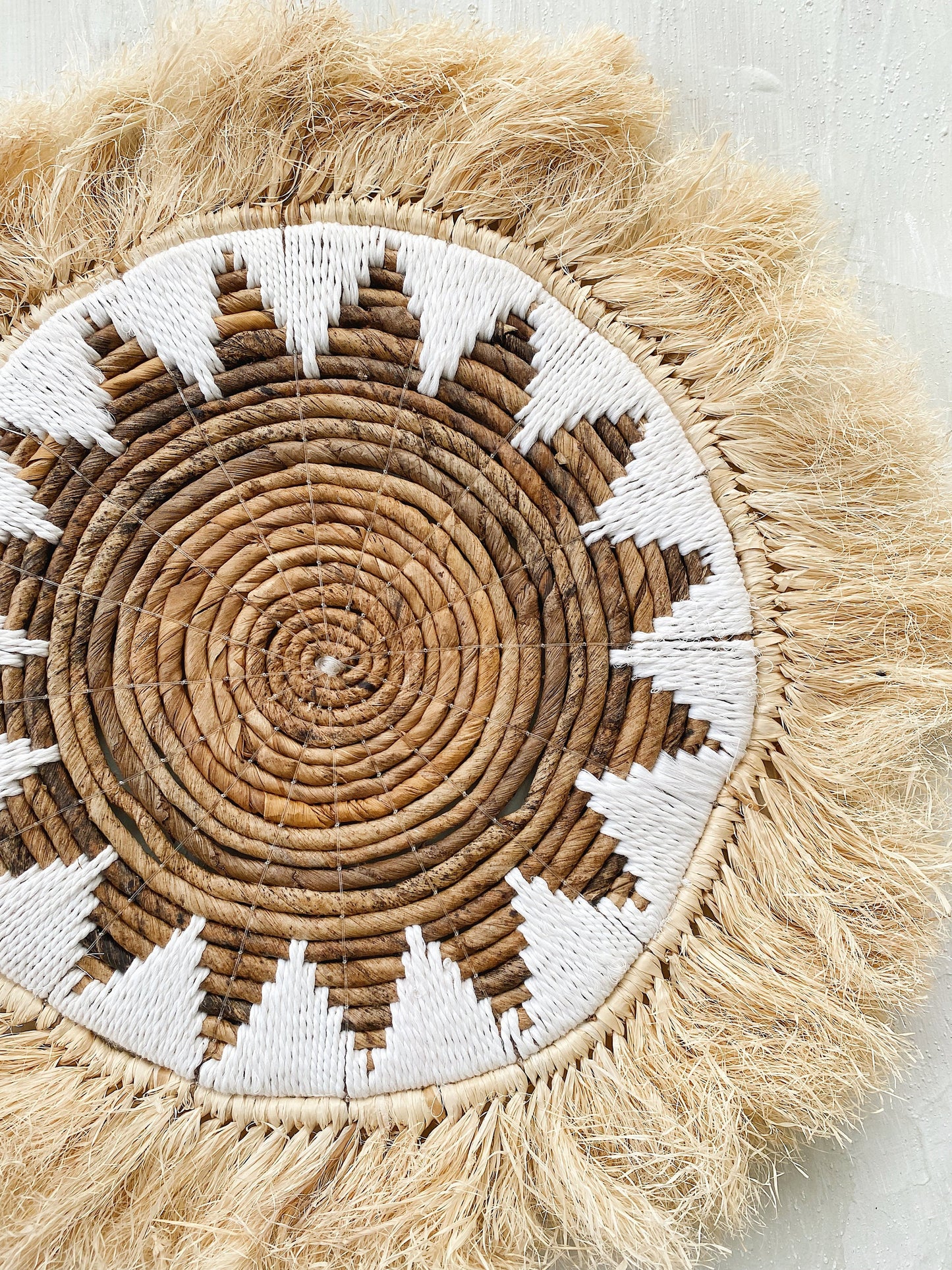 Ulam Fringe Wall Basket