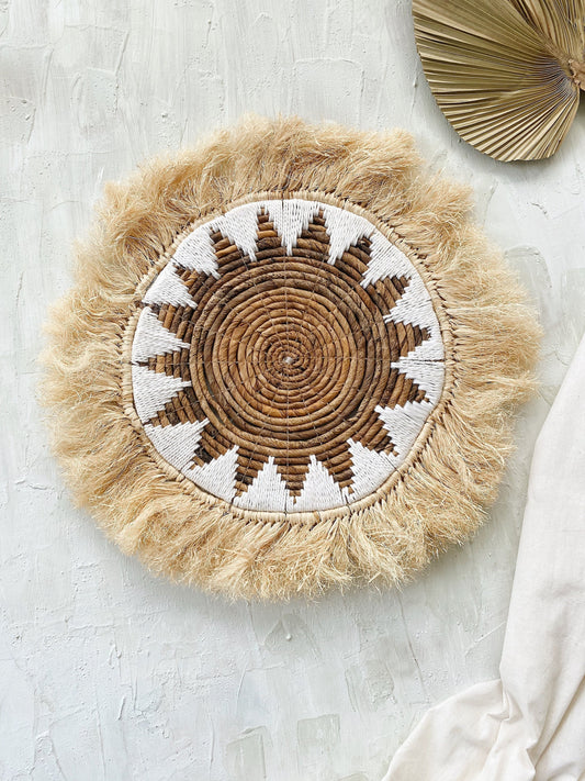Ulam Fringe Wall Basket