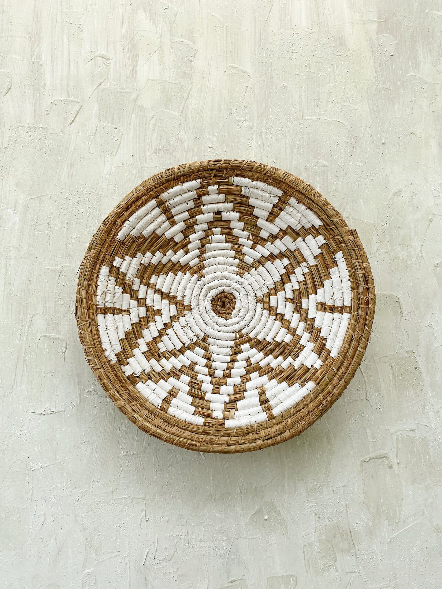 Set of 4 Big Boho Wall Basket & Wall Decor