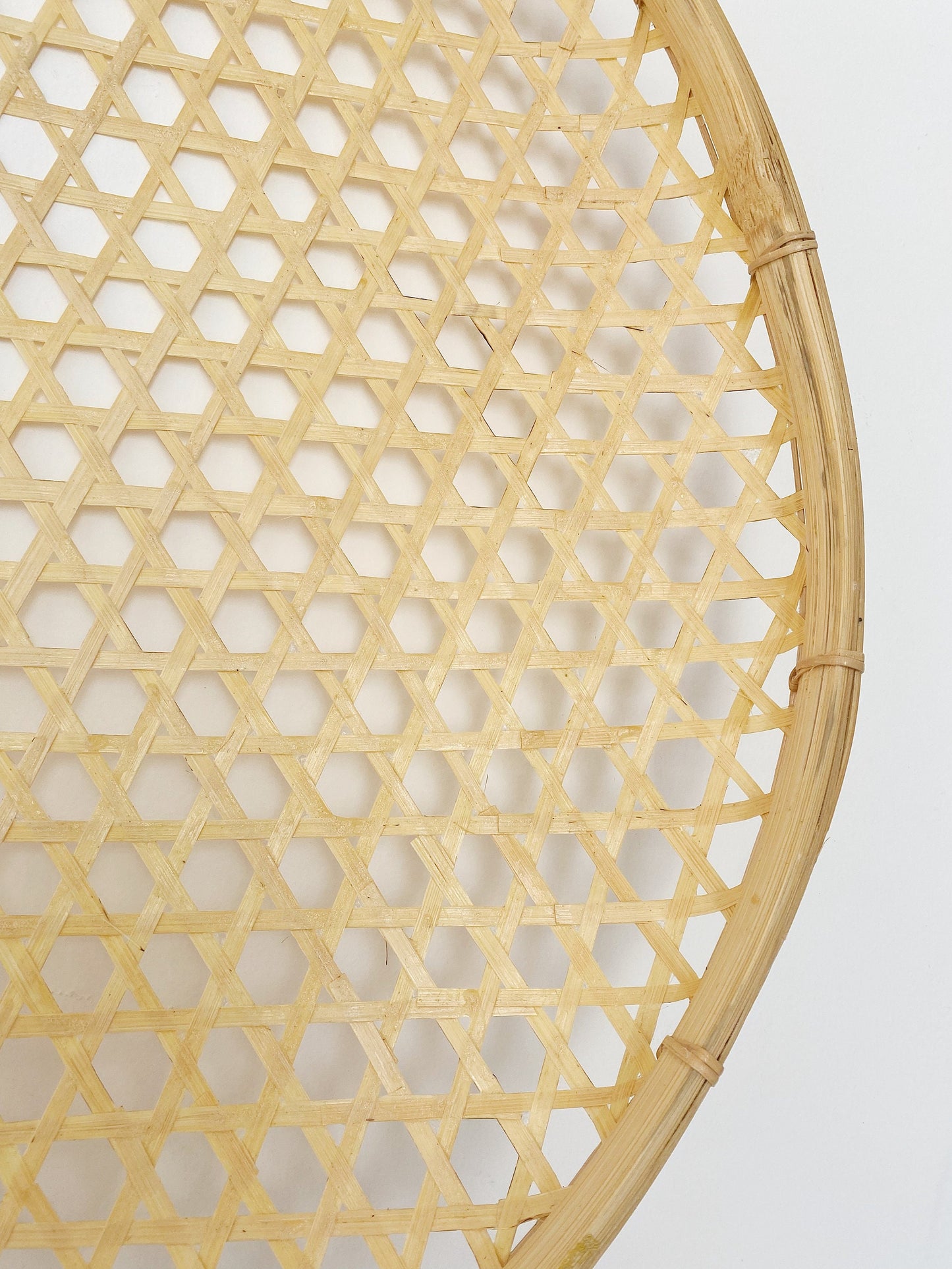 Big Round Bamboo Wall Decoration