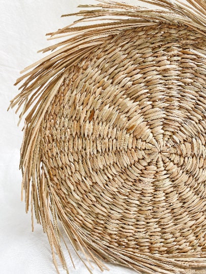 Set of 7 Natural Wall Basket