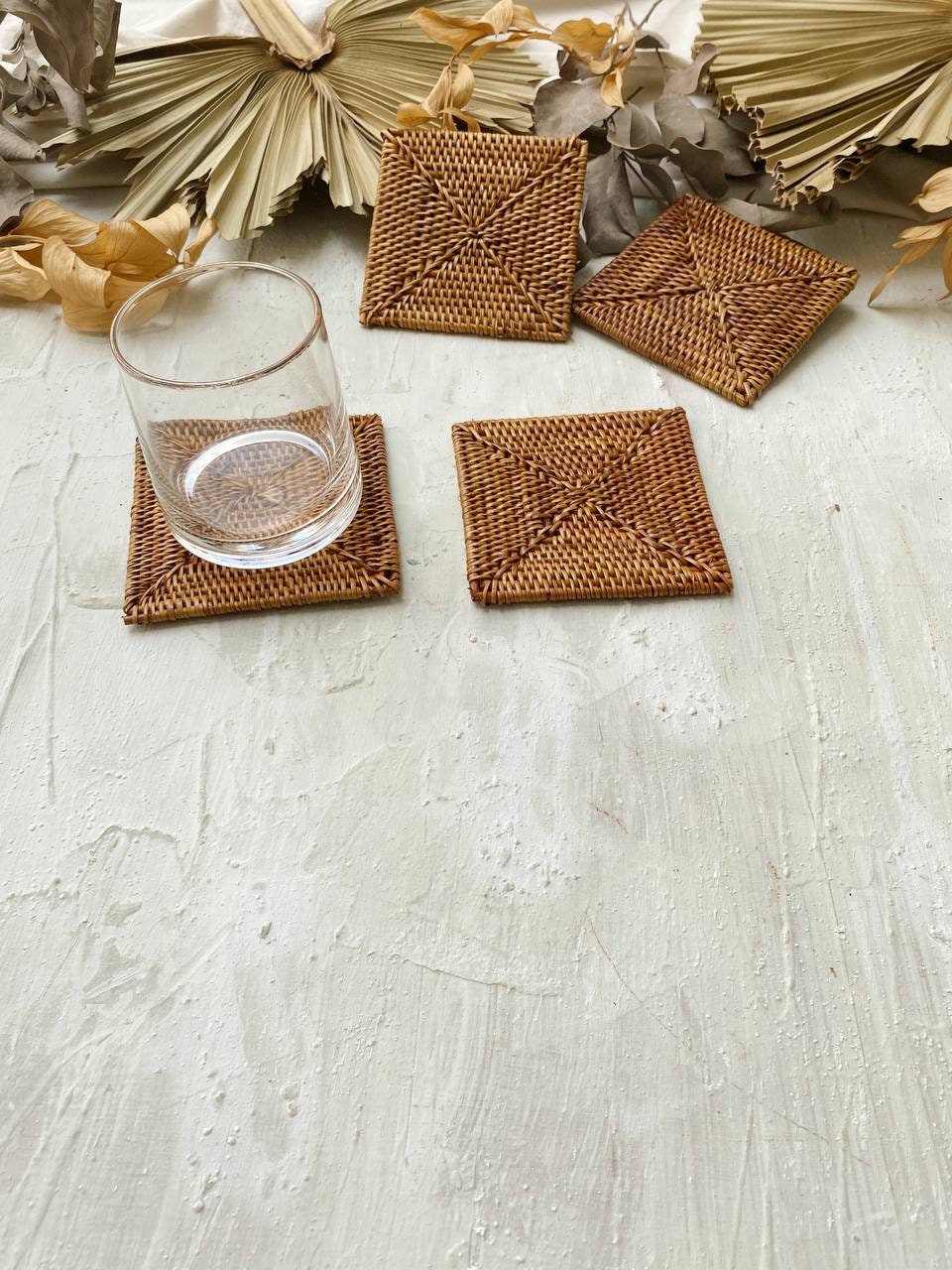 Set of Square Ate Coaster
