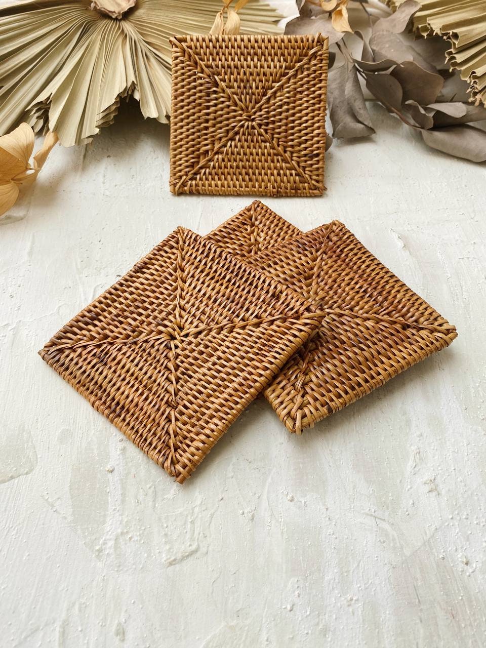 Set of Square Ate Coaster