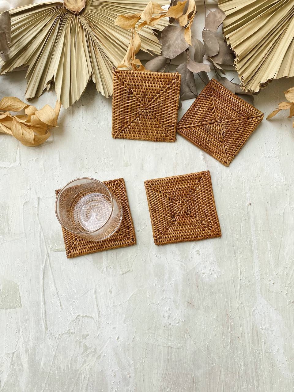 Set of Square Ate Coaster