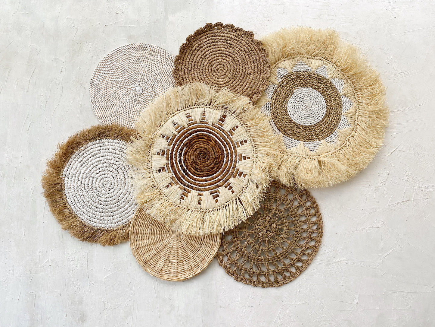Set of 7 Boho Wall Decor