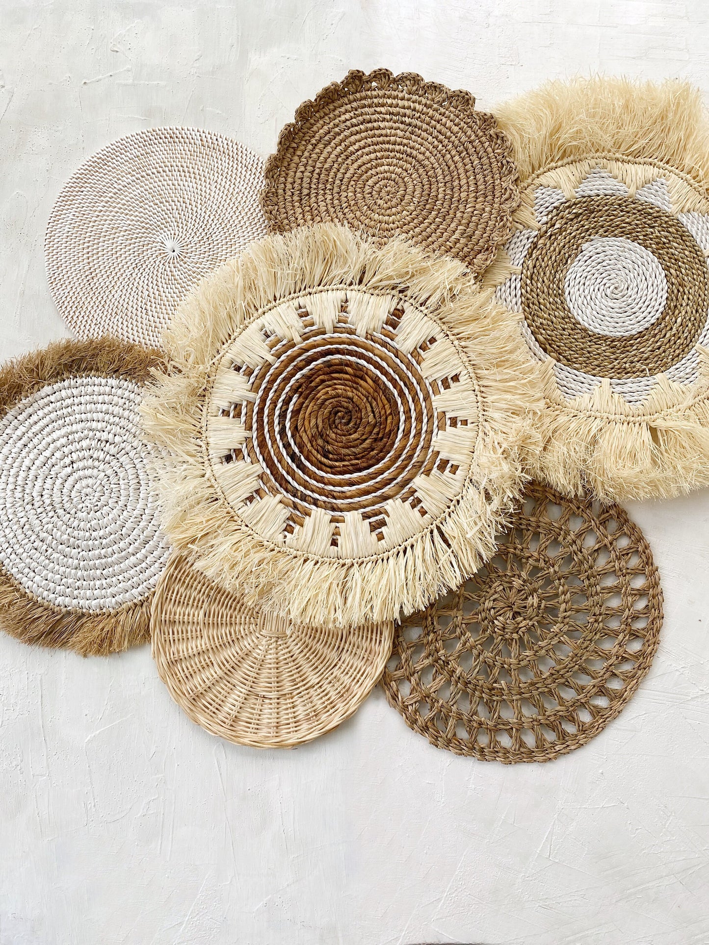 Set of 7 Boho Wall Decor