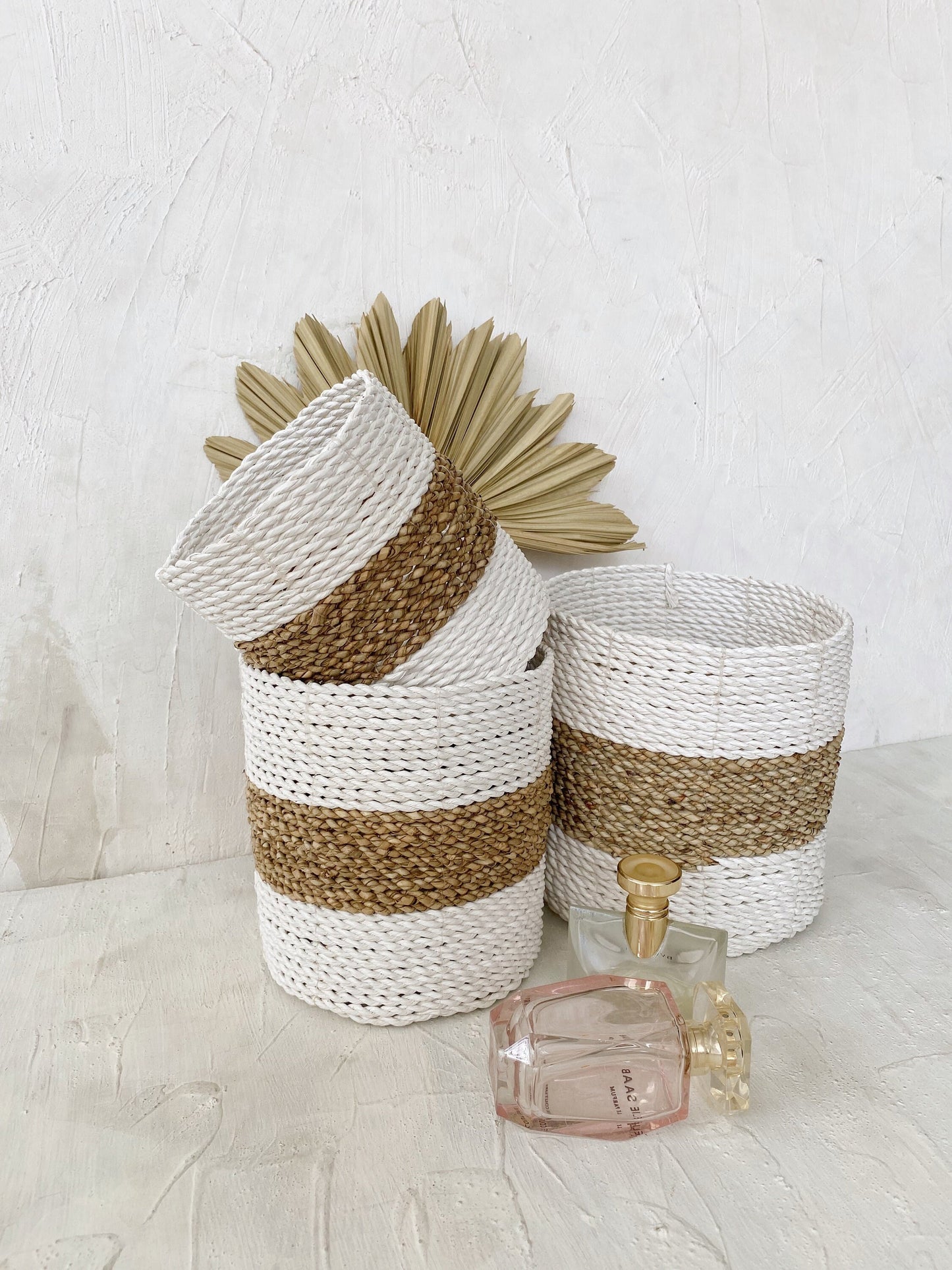 Set of 3 Seagrass Baskets