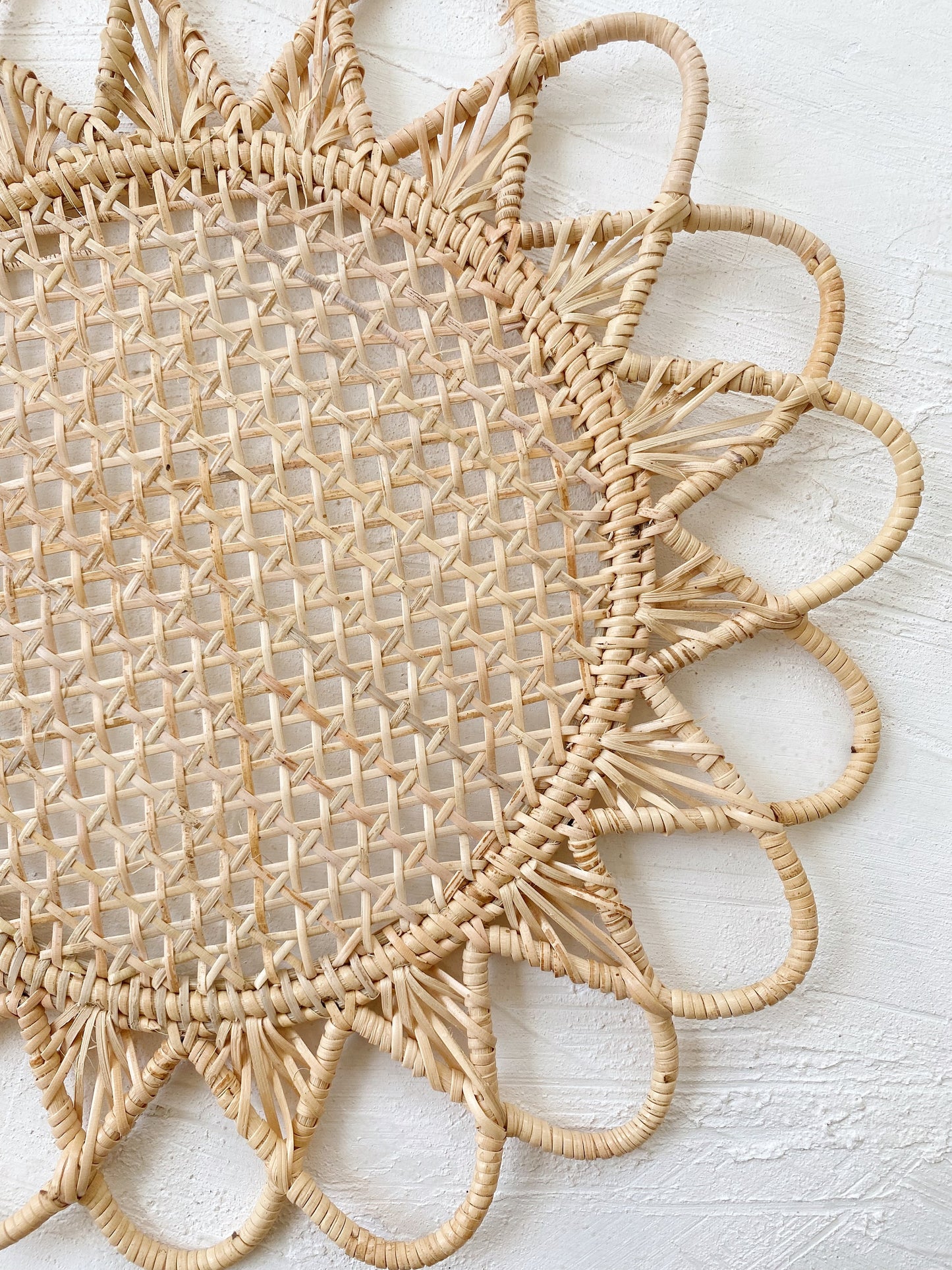Rani Flower Rattan Placemats