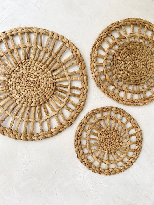 Set of 3 Ijen Wall Basket