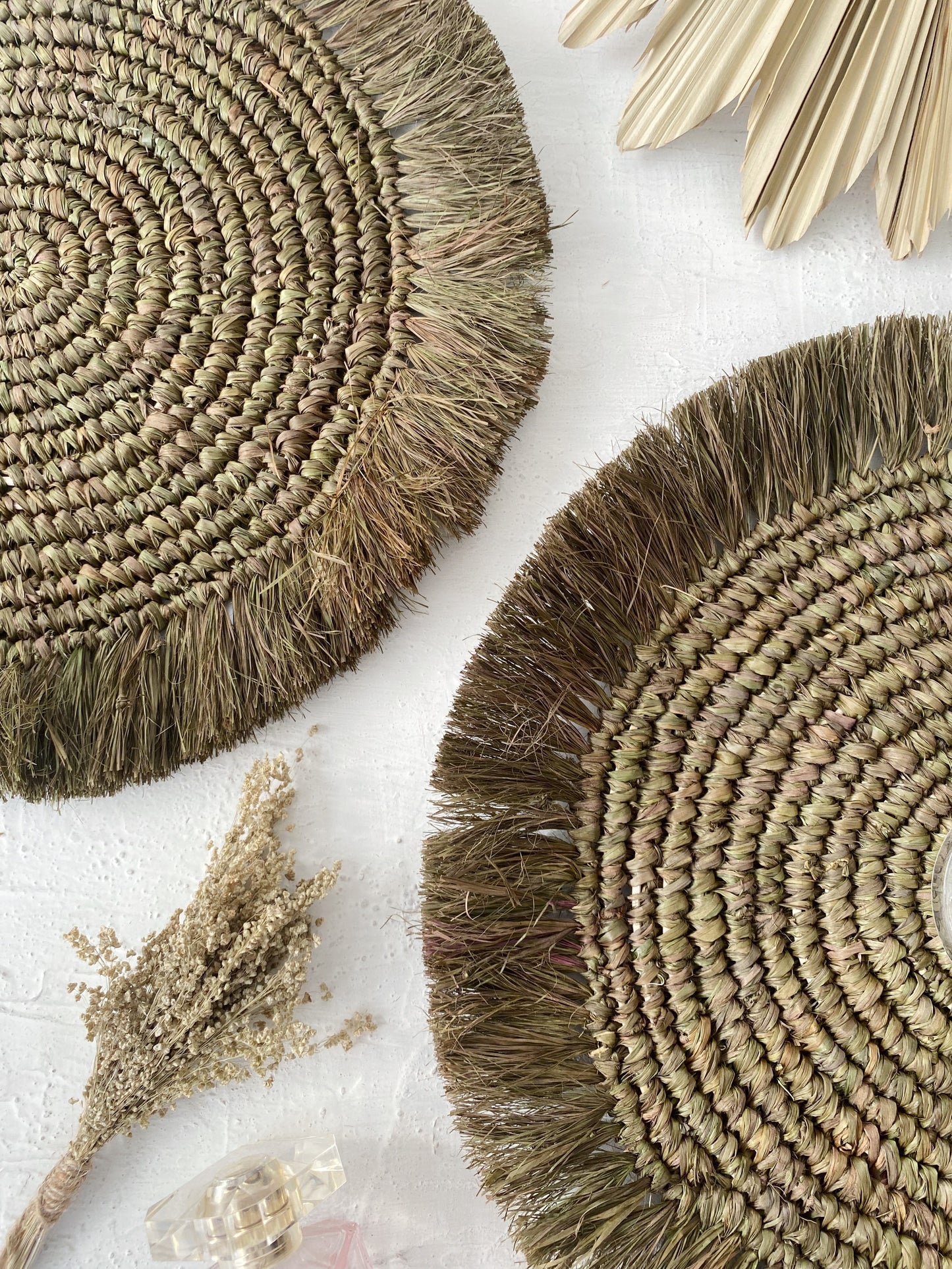 Moss Raffia Placemats
