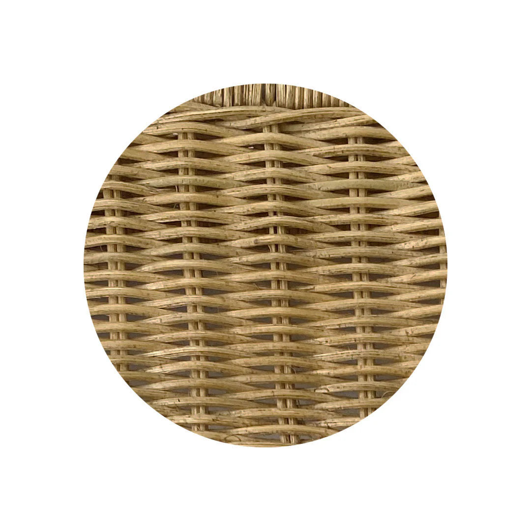 Classic Scalloped Rattan Pelmet