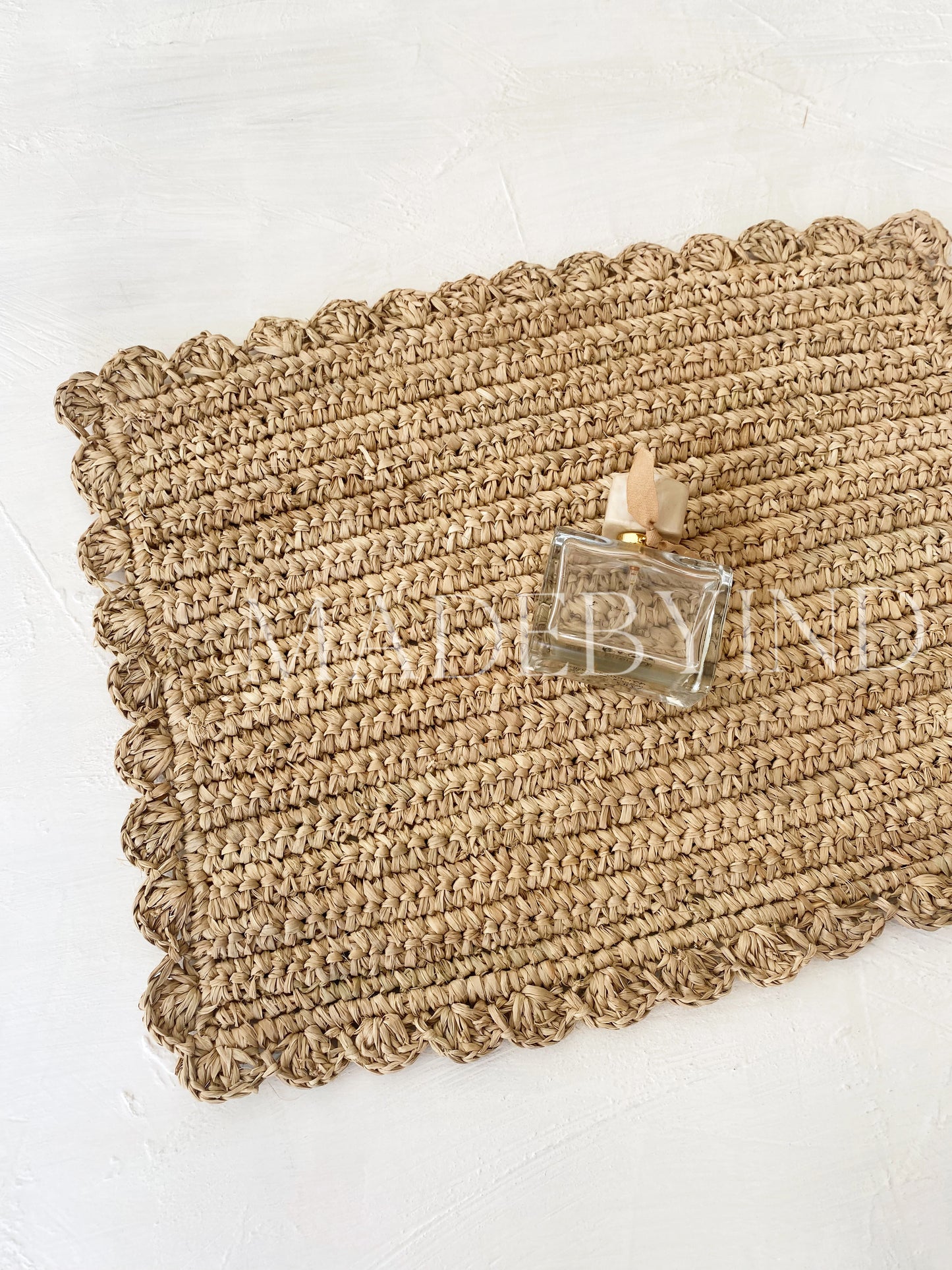 Scallops Rectangle Natural Placemats