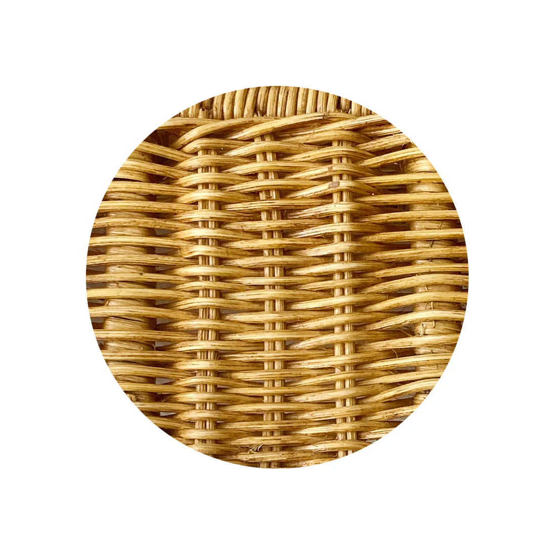 Zig Zag Rattan Window Pelmet