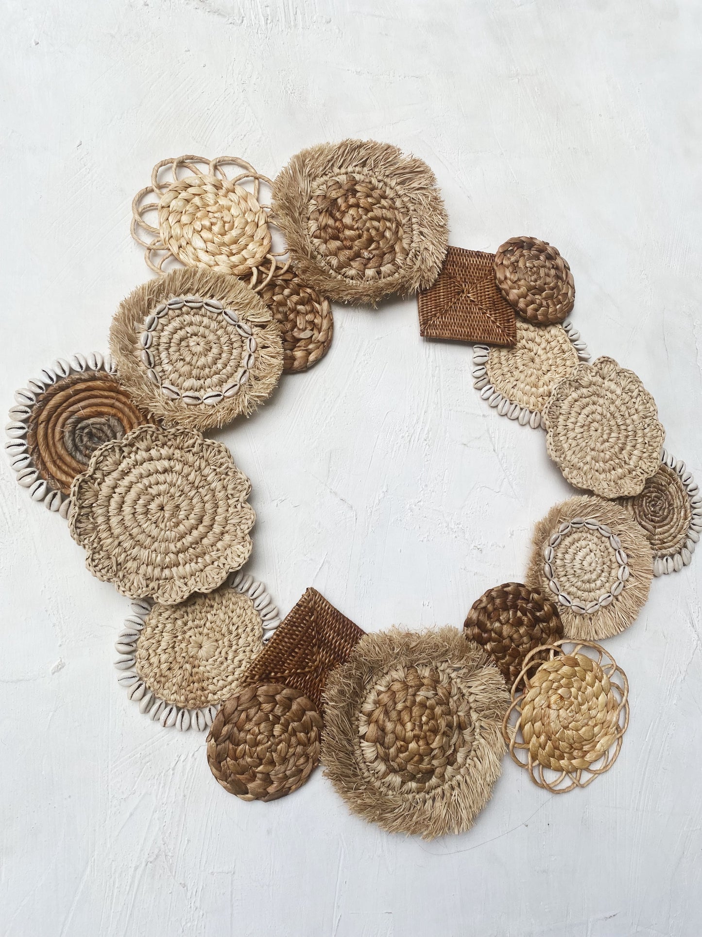 Mini 18 Wall Basket Set like Wreath for Nursery Room