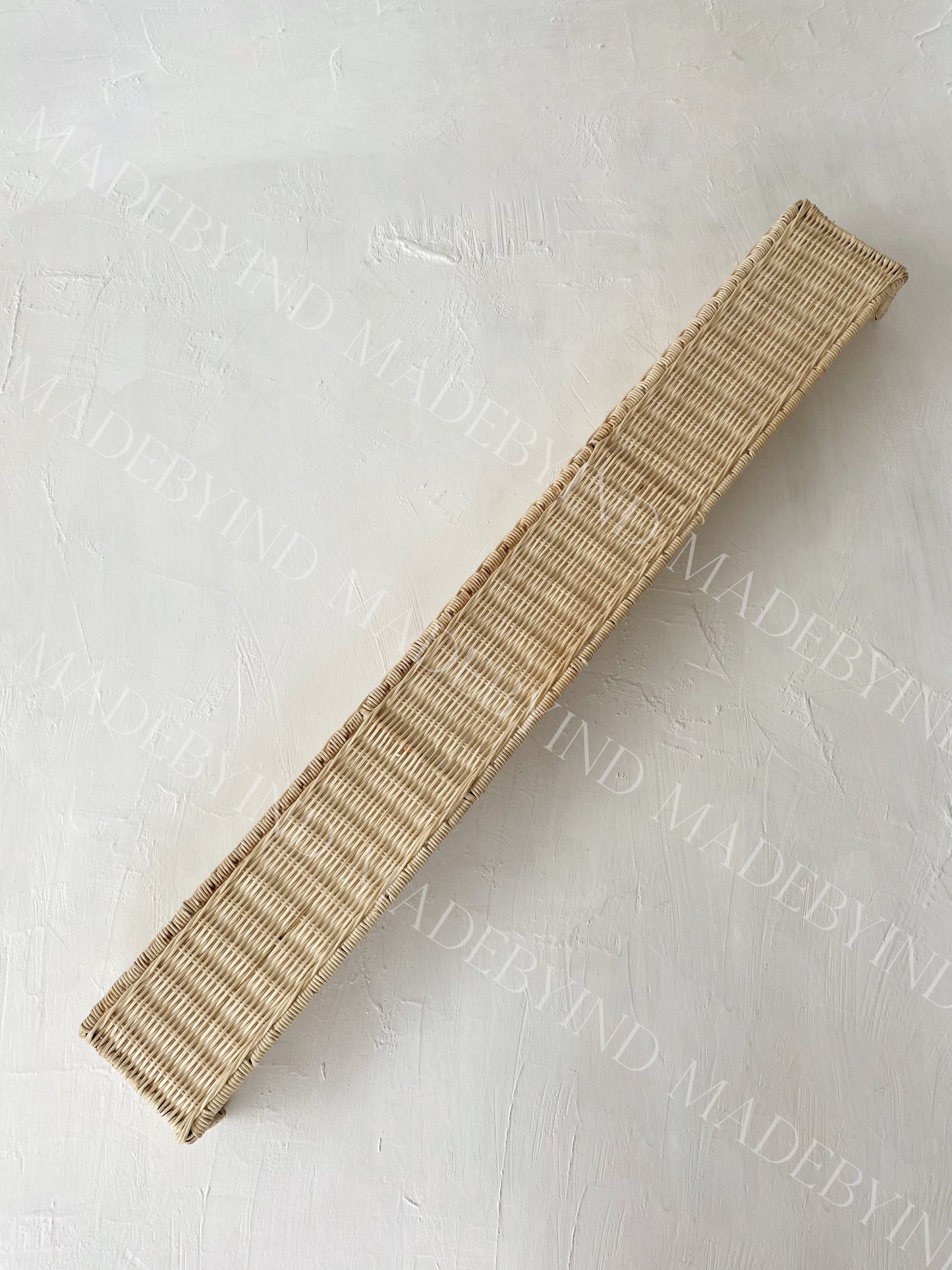 Rattan Straight Window Pelmet
