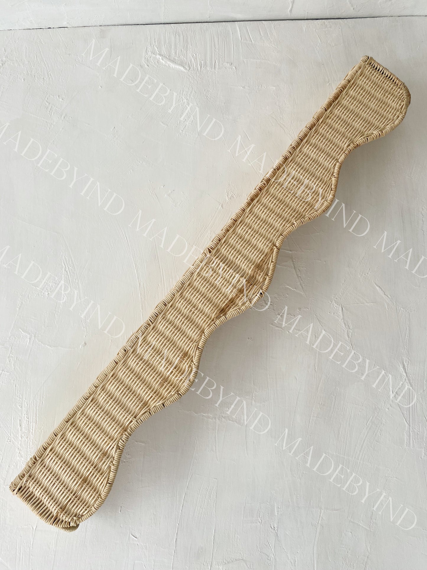 Rattan Wave Window Pelmet