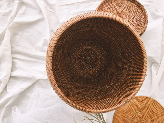 Rattan Natural Basket