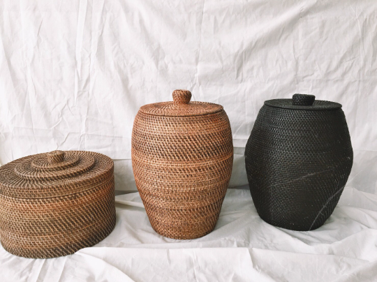 Rattan Natural Basket