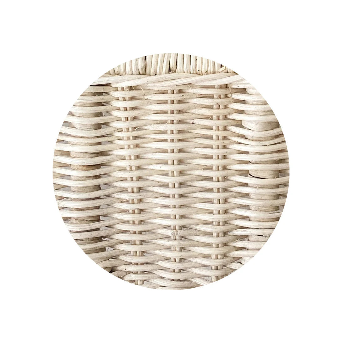 Zig Zag Rattan Window Pelmet