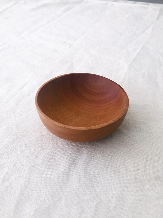 Small wooden bowl