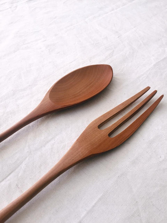 Wooden Salad Tosser