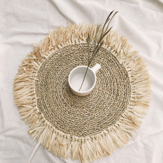 Seagrass Fringe Placemats
