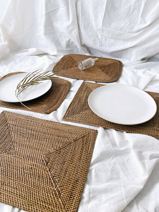 Rectangle Ate Placemats