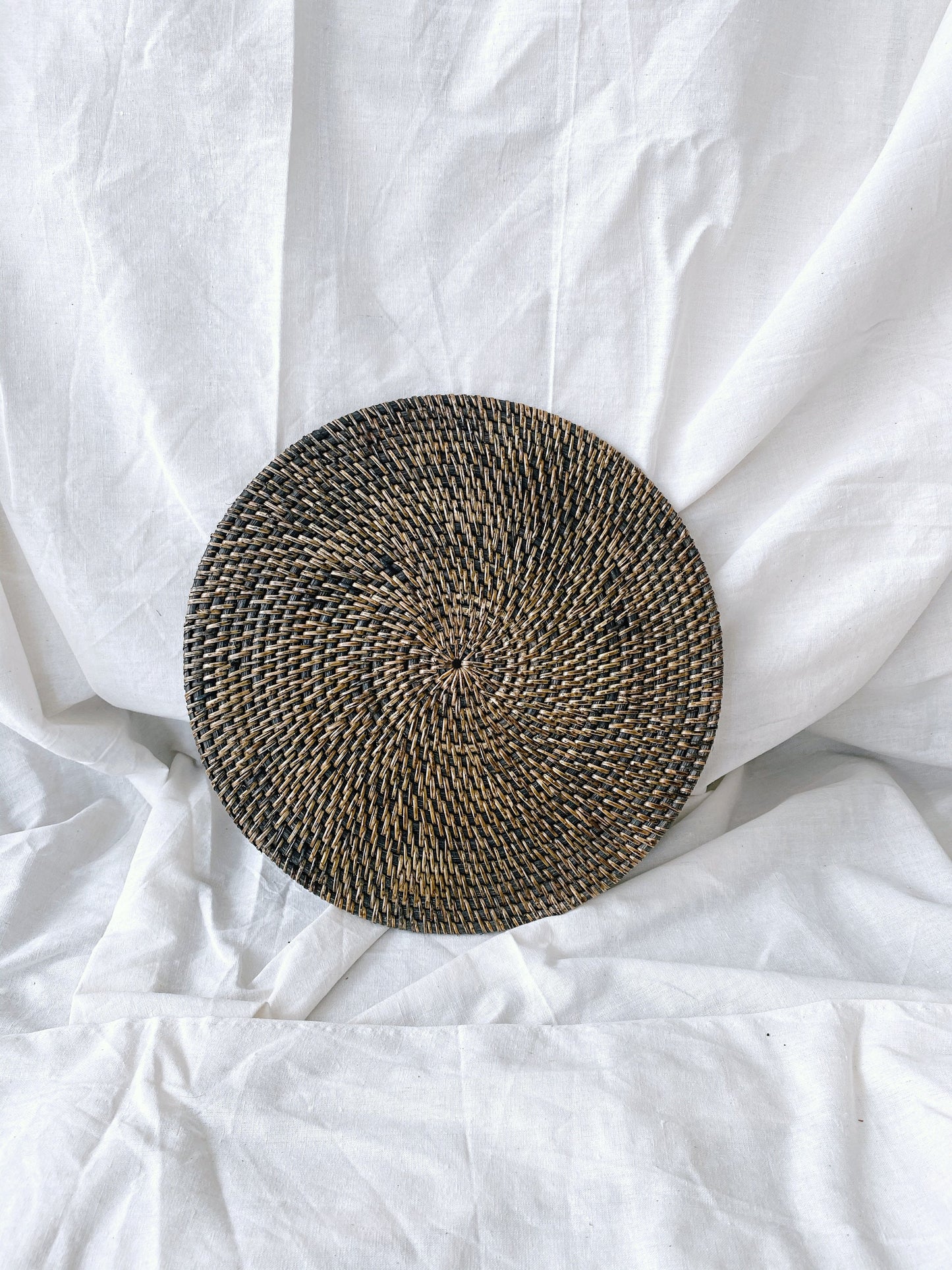 Dark Brown Rattan Placemats