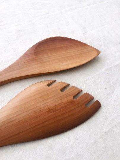 Wooden Salad Servers