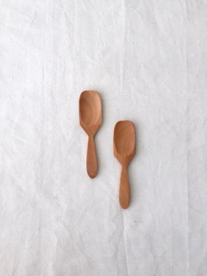Wooden Dessert Spoon
