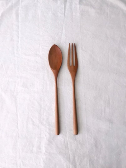 Wooden Salad Tosser