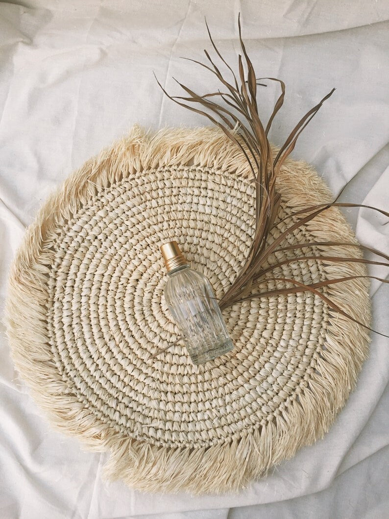 Set of 5 Boho Neutral Decor Wall Baskets Set