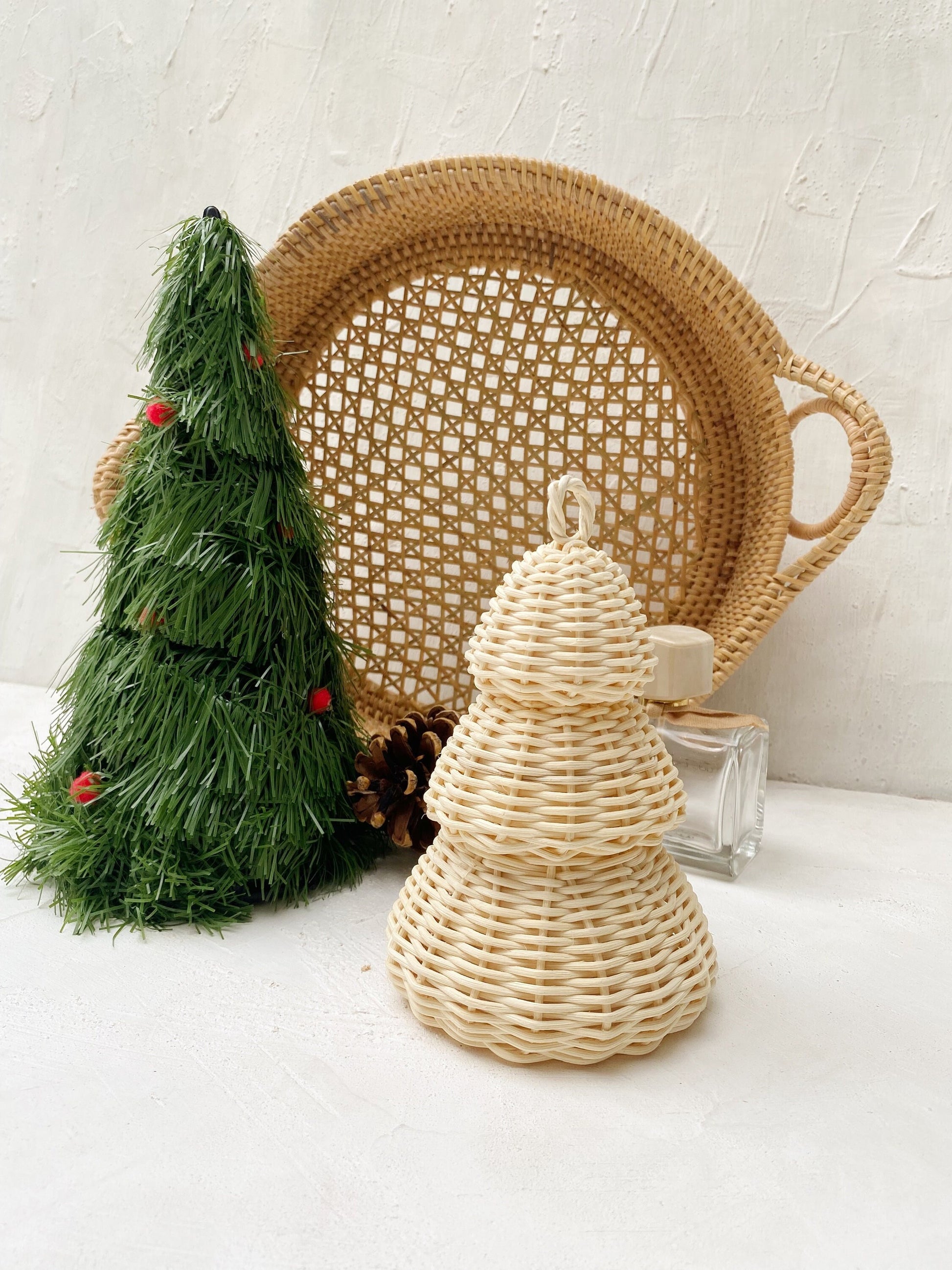 Tree Hanging Rattan Christmas Tree Rattan – madebyind